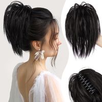 Women's Sweet Party Chemical Fiber High Temperature Wire Ponytail Wigs main image 2