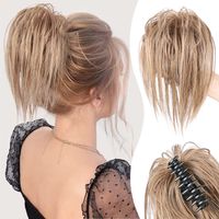 Women's Sweet Party Chemical Fiber High Temperature Wire Ponytail Wigs sku image 1