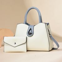 Women's All Seasons Pu Leather Vintage Style Classic Style Streetwear Bag Sets Handbag sku image 2