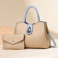 Women's All Seasons Pu Leather Vintage Style Classic Style Streetwear Bag Sets Handbag sku image 1