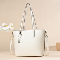 Women's All Seasons Pu Leather Vintage Style Vacation Streetwear Tote Bag Bucket Bag main image 4