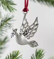 Christmas Tree Ornament Christmas Metal Snowman Pendant sku image 4
