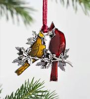 Christbaumschmuck Weihnachts-schneemann-anhänger Aus Metall sku image 12