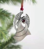Ornement D'arbre De Noël, Pendentif Bonhomme De Neige En Métal sku image 9