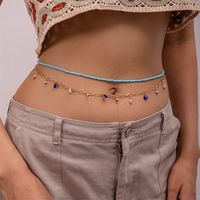 Sexy Beach Colorful Beaded Chain Women's Chain Belts main image 8