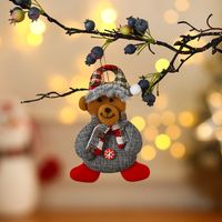 Nouveau Arbre De Noël Accessoires Pendentif De Noël Poupée De Noël Décorations Danse Tissu Poupée Petit Pendentif Cadeau sku image 12