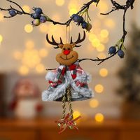 New Christmas Tree Accessories Pendant Christmas Doll Dancing Cloth Doll Small Pendant Gift sku image 47