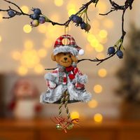 Neue Weihnachts Baum Zubehör Anhänger Weihnachts Puppe Weihnachts Dekoration Tanz Stoff Puppe Kleine Anhänger Geschenk sku image 48