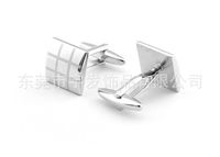 Simple Style Streetwear Square Copper Plating Men's Cufflinks main image 6