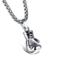 Original Design Geometric Titanium Steel Plating Unisex Pendant Necklace sku image 1