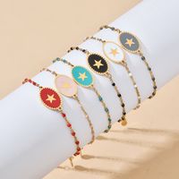 Simple Style Star Stainless Steel Bracelets In Bulk main image 6