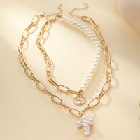 Modern Style Geometric Alloy Plating Women's Necklace main image 5