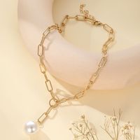 Modern Style Geometric Alloy Plating Women's Necklace main image 3