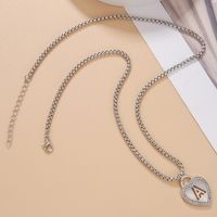 Punk Letter Alloy Plating Unisex Pendant Necklace main image 2