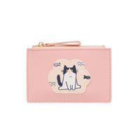 Women's Cat Pu Leather Zipper Wallets main image 5