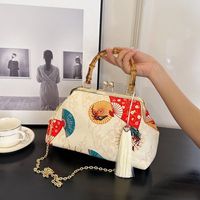 Women's All Seasons Canvas Elegant Vintage Style Shoulder Bag main image 6