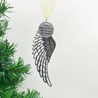 Christmas Christmas Wings Alloy Indoor Party Decorative Props sku image 1