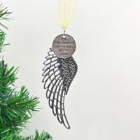 Christmas Christmas Wings Alloy Indoor Party Decorative Props sku image 3