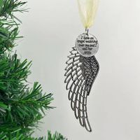 Christmas Christmas Wings Alloy Indoor Party Decorative Props sku image 6