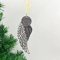 Christmas Christmas Wings Alloy Indoor Party Decorative Props sku image 10