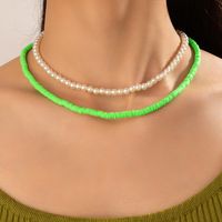 Korean Style Pearl Necklace Women's Single Layer Necklace sku image 12