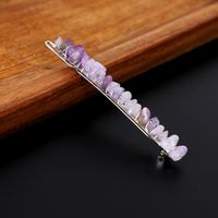 Simple Style Solid Color Rectangle Crystal Hair Clip sku image 12