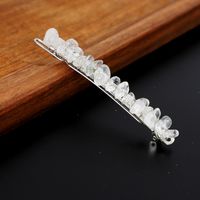 Simple Style Solid Color Rectangle Crystal Hair Clip sku image 15