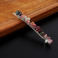 Simple Style Solid Color Rectangle Crystal Hair Clip sku image 11
