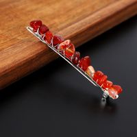 Simple Style Solid Color Rectangle Crystal Hair Clip sku image 16