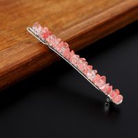 Simple Style Solid Color Rectangle Crystal Hair Clip sku image 22