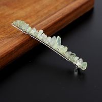 Simple Style Solid Color Rectangle Crystal Hair Clip sku image 25