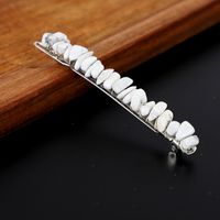 Simple Style Solid Color Rectangle Crystal Hair Clip sku image 23