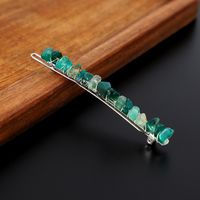 Simple Style Solid Color Rectangle Crystal Hair Clip sku image 26