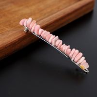 Simple Style Solid Color Rectangle Crystal Hair Clip sku image 27