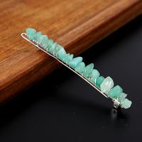 Simple Style Solid Color Rectangle Crystal Hair Clip sku image 36