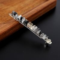 Simple Style Solid Color Rectangle Crystal Hair Clip sku image 40