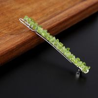 Simple Style Solid Color Rectangle Crystal Hair Clip sku image 14