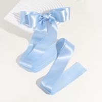 Sweet Bow Knot Polyester Hair Clip sku image 2
