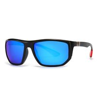 Classic Style Solid Color Pc Square Full Frame Men's Sunglasses sku image 4
