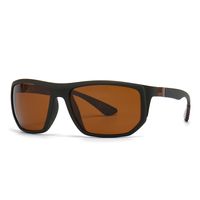 Classic Style Solid Color Pc Square Full Frame Men's Sunglasses sku image 5