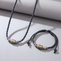 Ethnic Style Necklace Jewelry Moon Stone Pendant Jewelry Men's Necklace Wholesale main image 6