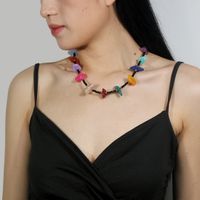 Retro Irregular Plastic/resin Beaded Women's Necklace main image 6
