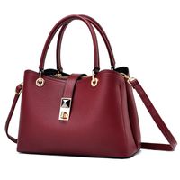 Women's Large All Seasons Pu Leather Classic Style Handbag main image 5