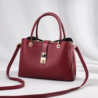 Women's Large All Seasons Pu Leather Classic Style Handbag main image 6