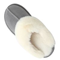 Women's Casual Solid Color Round Toe Cotton Slippers sku image 7