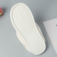 Women's Casual Solid Color Round Toe Cotton Slippers main image 2