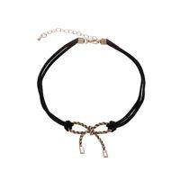 Cool Style Bow Knot Alloy Patchwork Women's Necklace main image 2