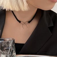 Cool Style Bow Knot Alloy Patchwork Women's Necklace main image 1
