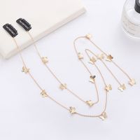 Ig Style Tassel Butterfly Metal Hair Chain main image 1