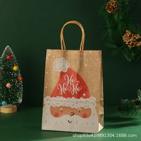 Christmas Simple Style Santa Claus Letter Kraft Paper Daily Gift Wrapping Supplies sku image 20